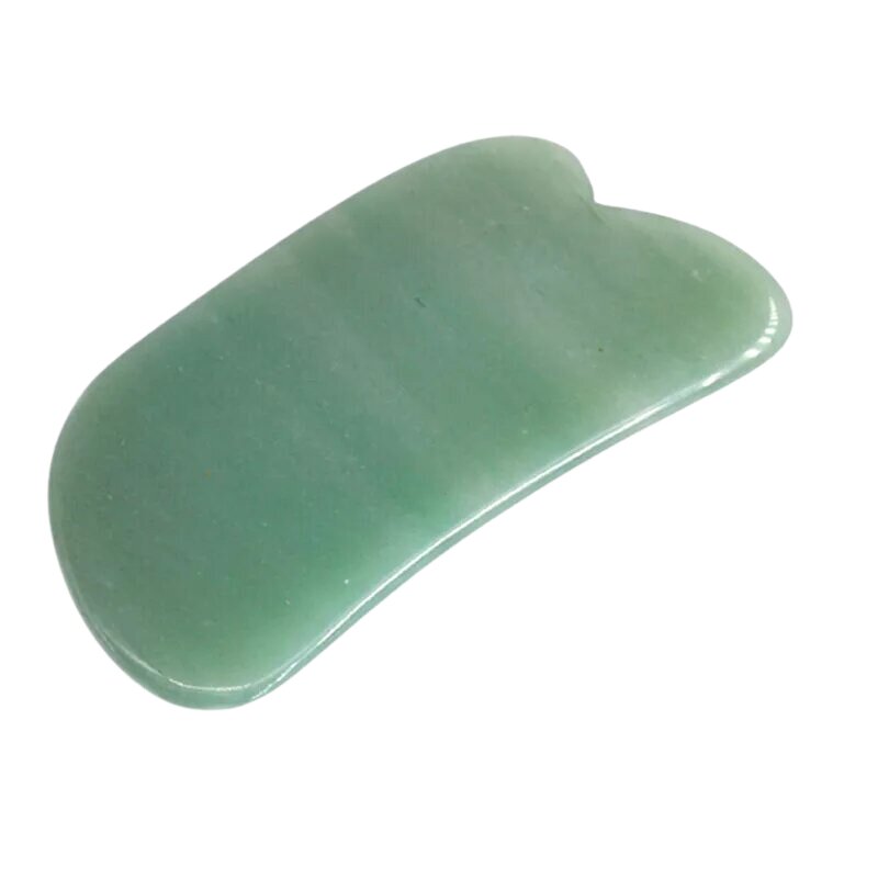    gua sha aventurine lissage cou et visage