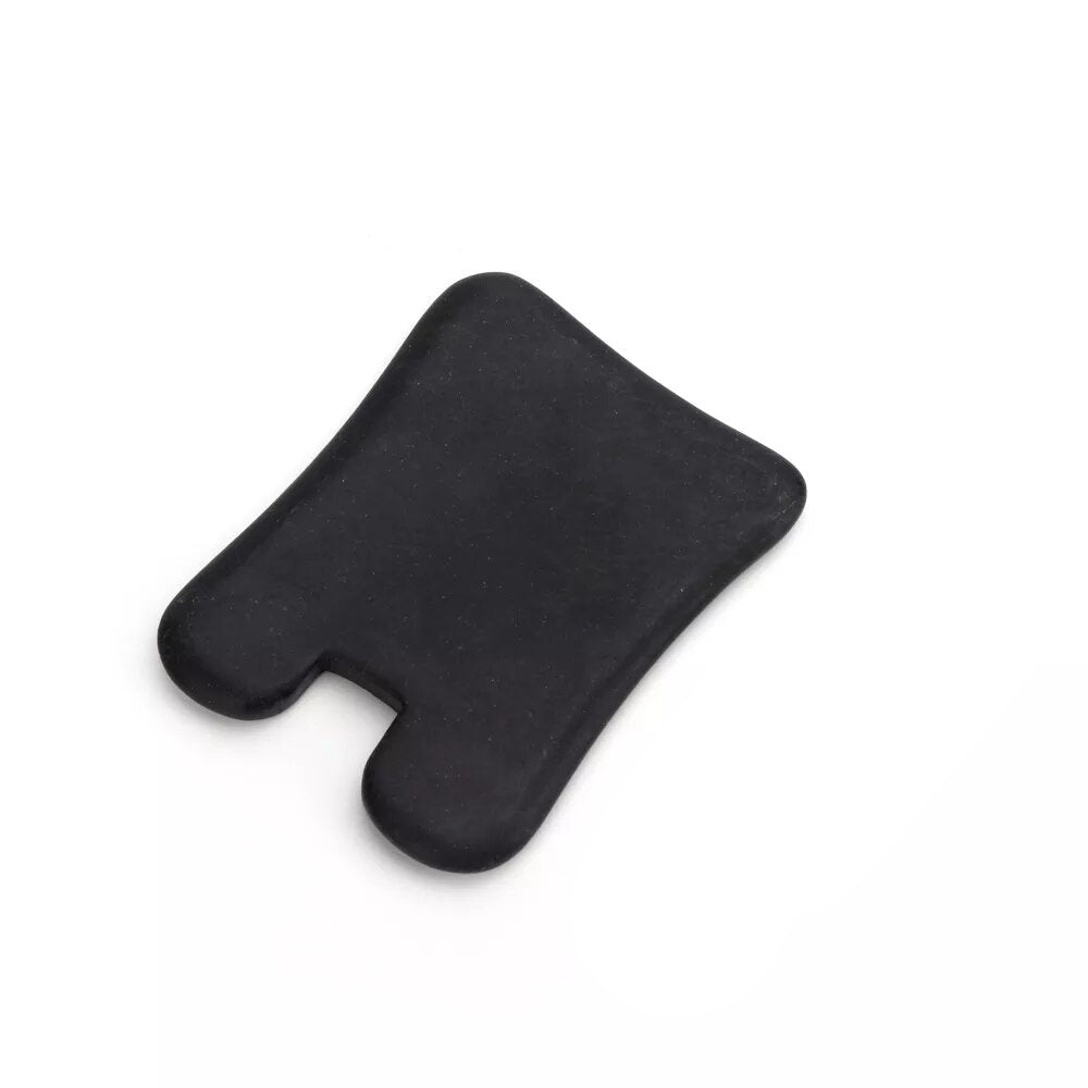 gua sha obsidienne double menton